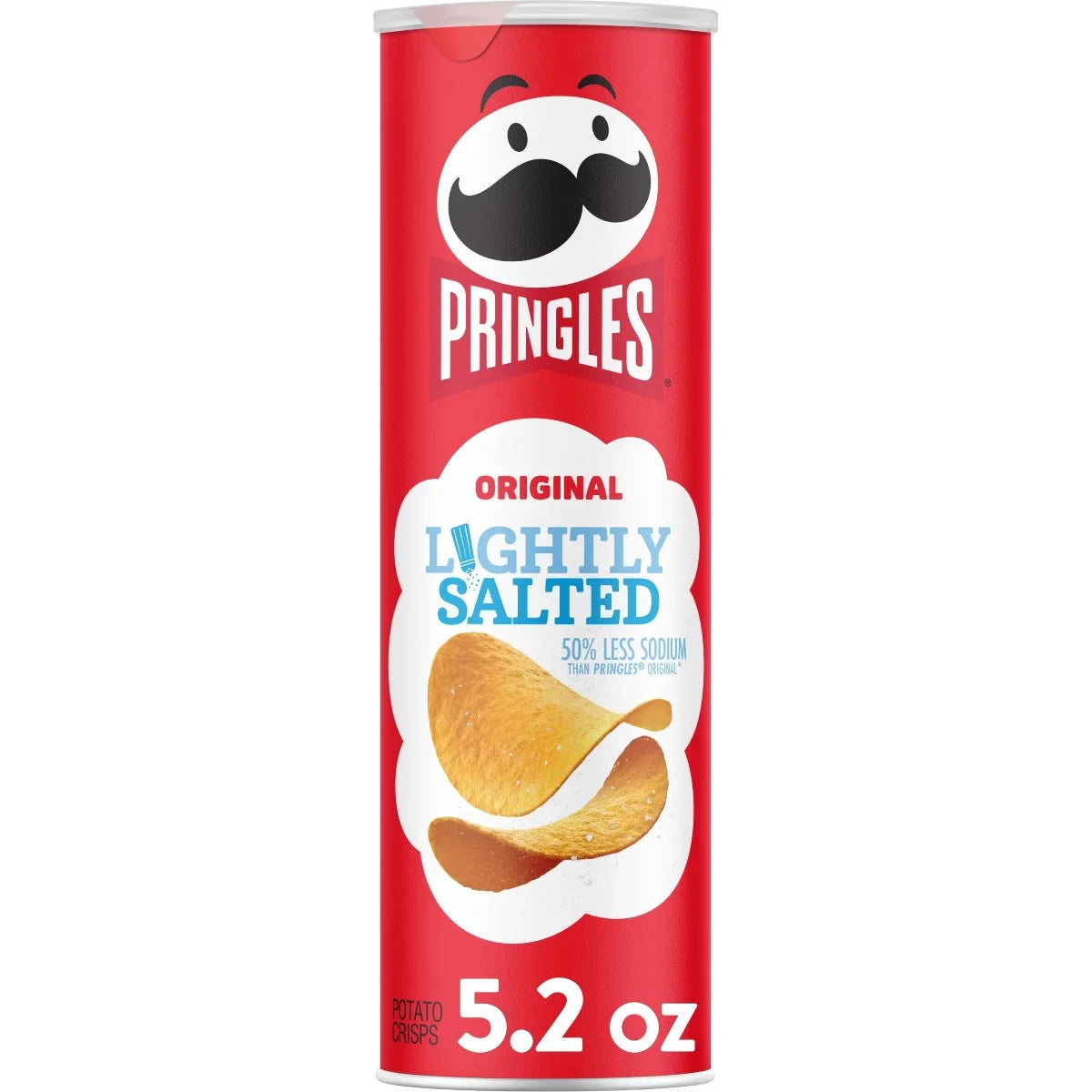 Pringles Lightly Salted Potato Crisps Chips - 5.2oz