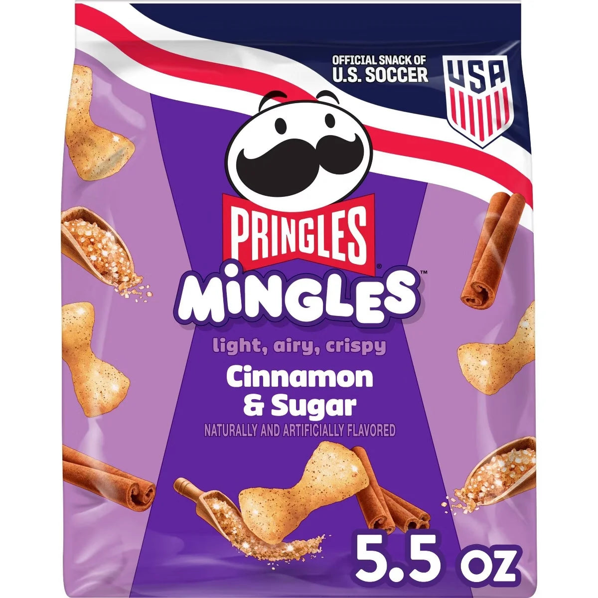 Pringles Mingles Chips Cinnamon & Sugar - 5.5oz