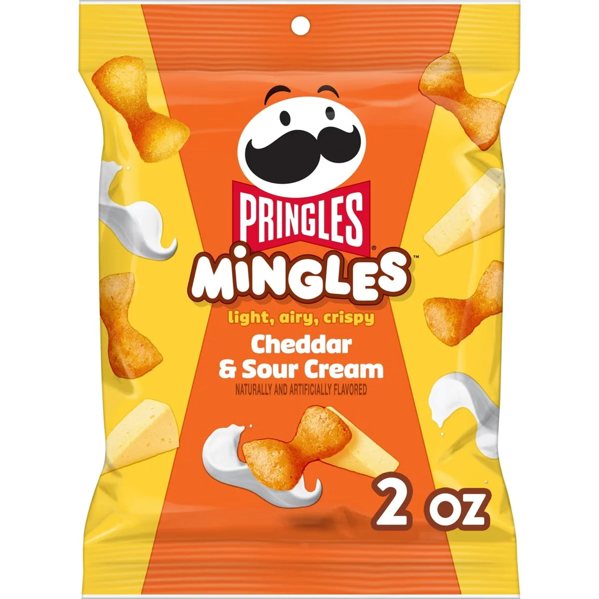 Pringles Mingles Cheddar & Sour Cream - 2oz