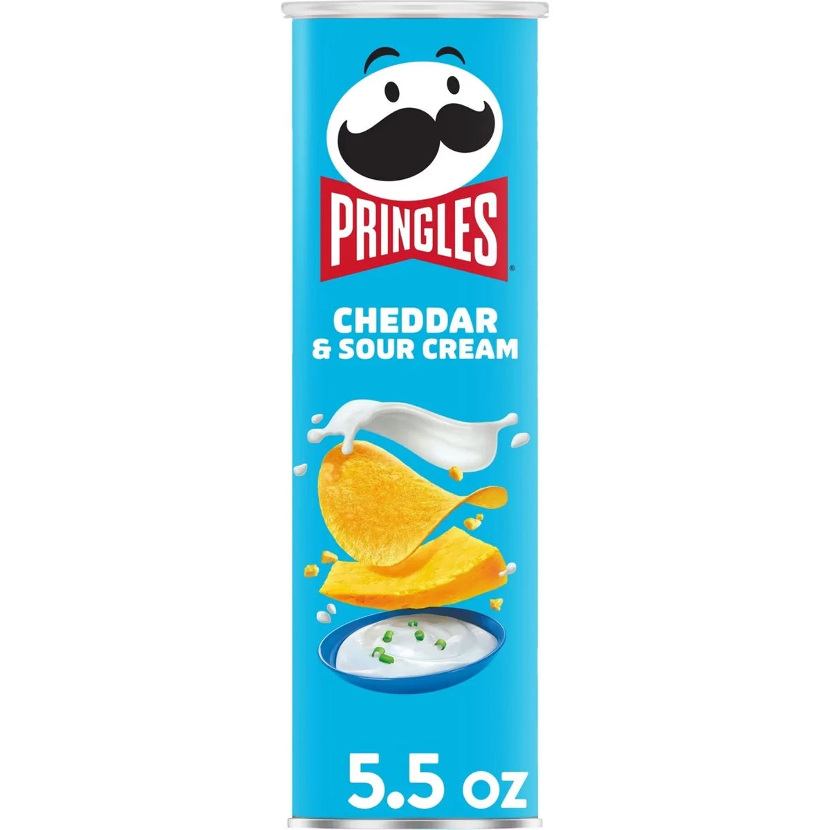Pringles Cheddar & Sour Cream Potato Crisps Chips - 5.5oz