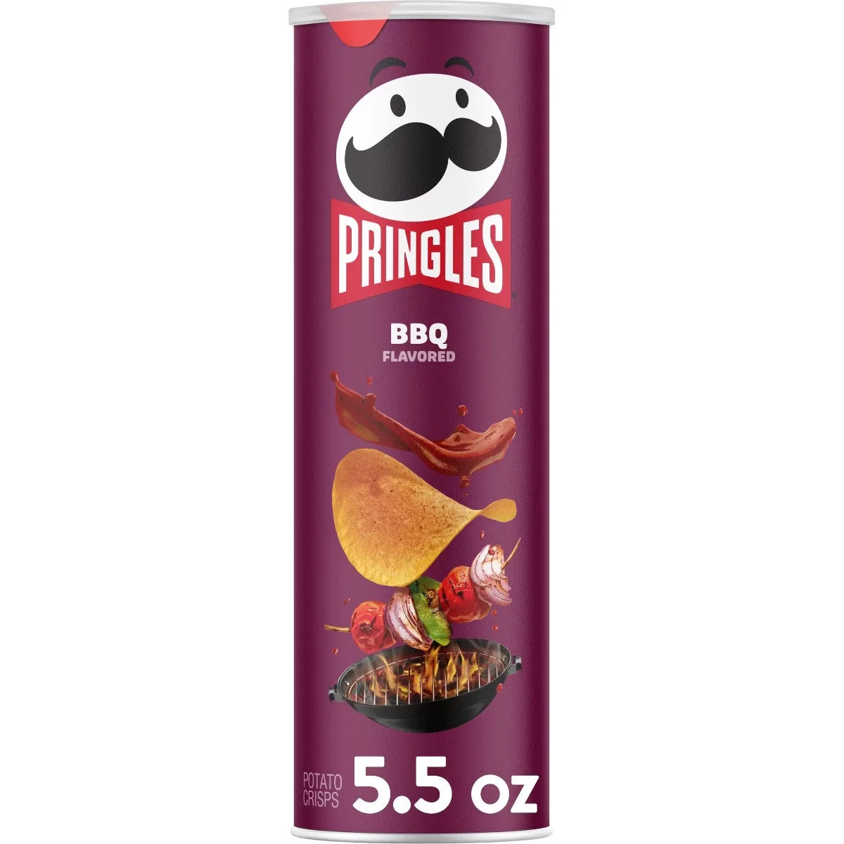 Pringles Snack Stacks BBQ Flavored Potato Crisps Chips - 5.5oz